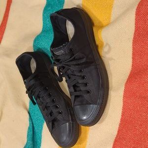 Converse All Stars, men's 9.5 black